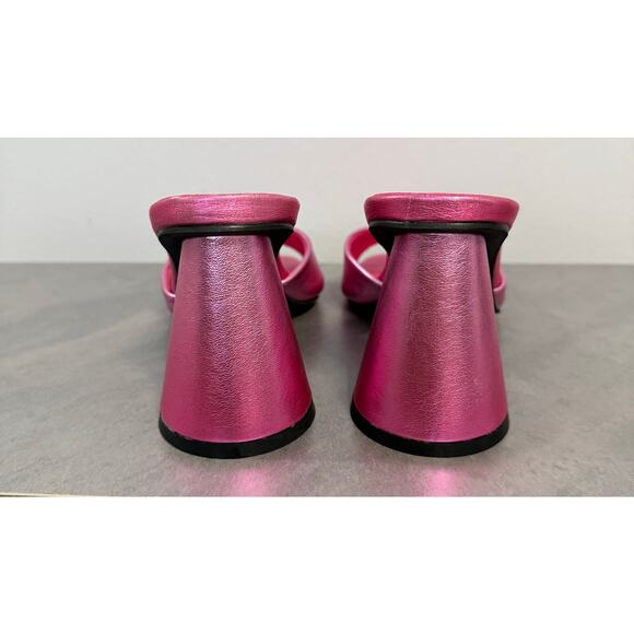 VICI Shu Shop ENYA metallic pink heel size 7 New with box $64 retail - Picture 7 of 9